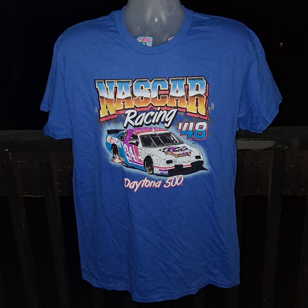 NWT NASCAR Daytona 500 Racing T Shirt Size Large